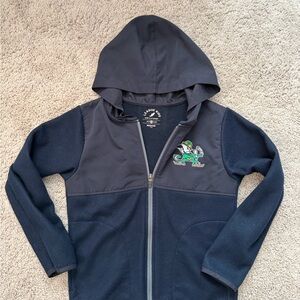 League Kids Notre Dame Fighting Irish Fleece Jacket (M 7-8)